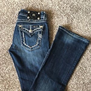 Miss Me Bootcut Jeans Size 27 Style #JW516184